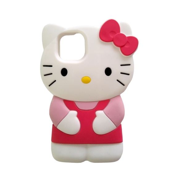 Hello Kitty, 3D Stereoscopic Durable Protective iPhone Case Cover - Picture 3 of 5